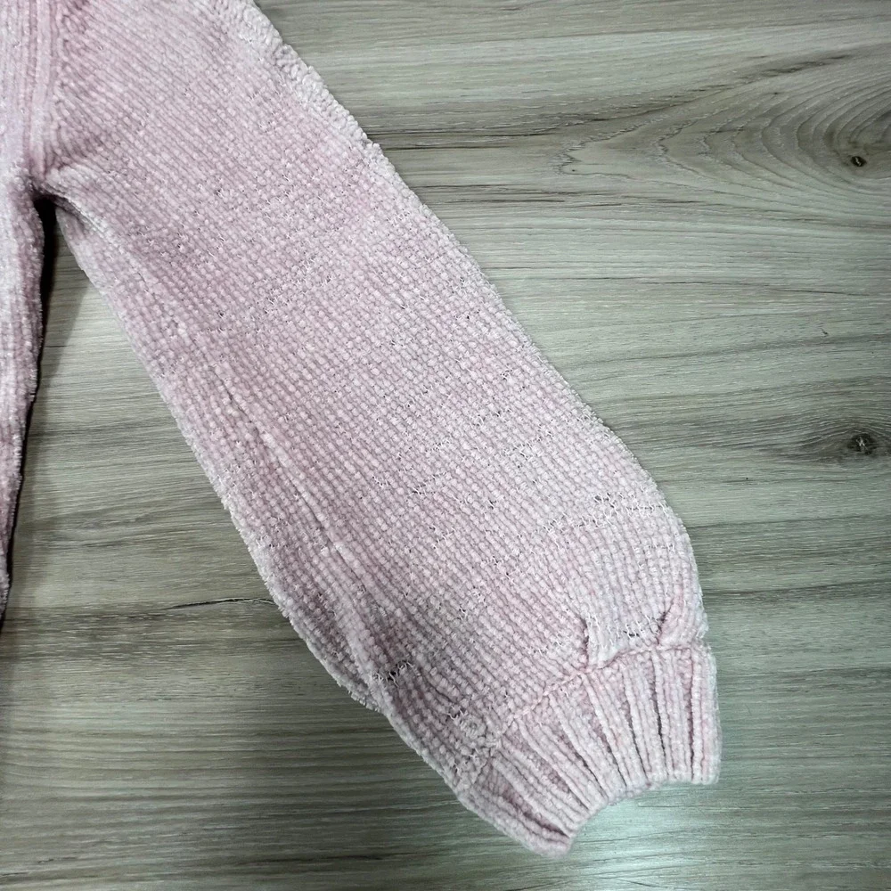 Jessica‎ Simpson M Knit Sweater Top Pink coquette cottagecore preppy boho Y2K